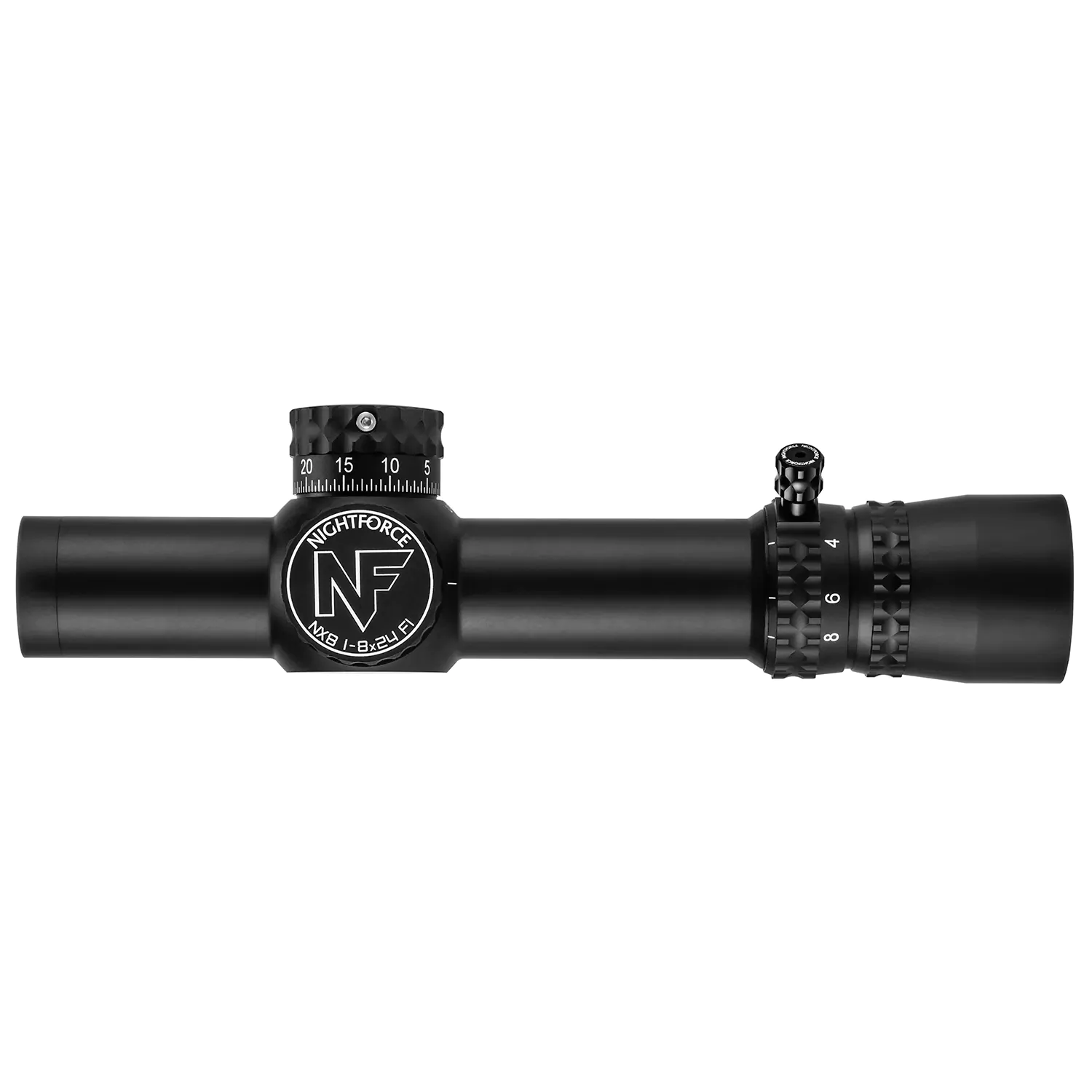 美国NIGHTFORCE NX8 1-8x24 F1 前置白光瞄准镜 速瞄